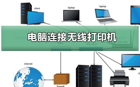 电脑如何连接无线打印机