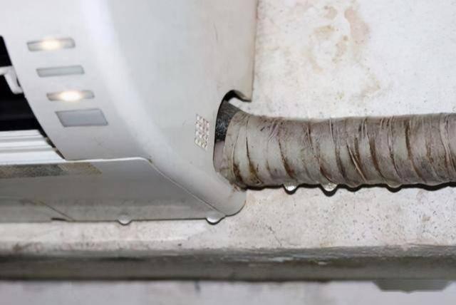 空调侧面漏水是什么原因？