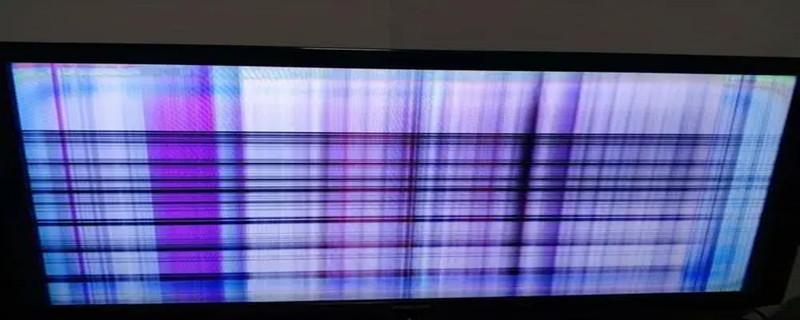 电视半边花屏
