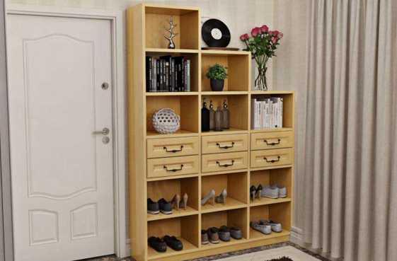 收纳强的组合鞋柜安装方法，非常省空间！ 